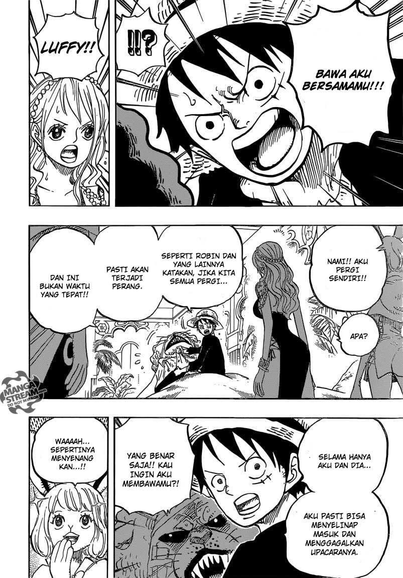 One Piece Chapter 815 bawa aku bersamamu!! Image 8
