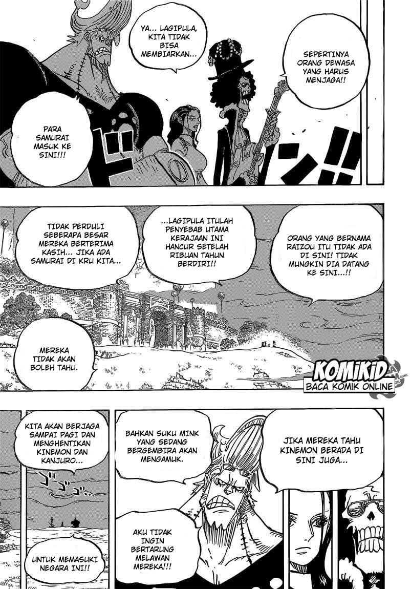 One Piece Chapter 815 bawa aku bersamamu!! Image 15
