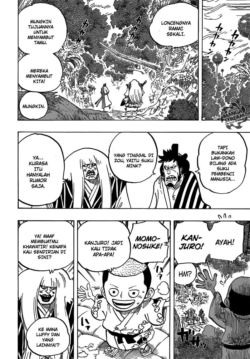 One Piece Chapter 816 anjing vs kucing Image 4