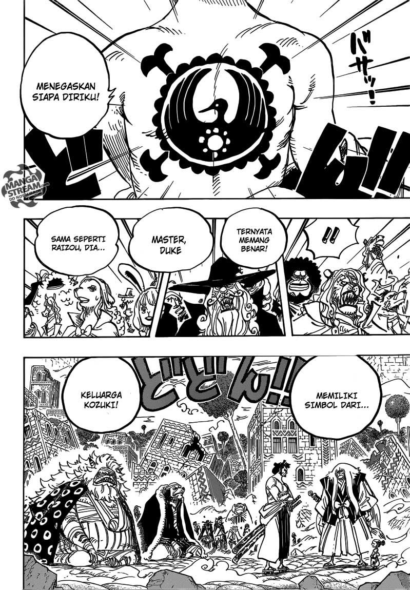 One Piece Chapter 817 raizou si kabut Image 4