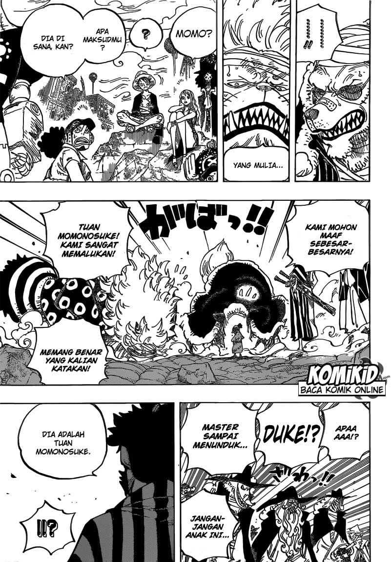 One Piece Chapter 817 raizou si kabut Image 7