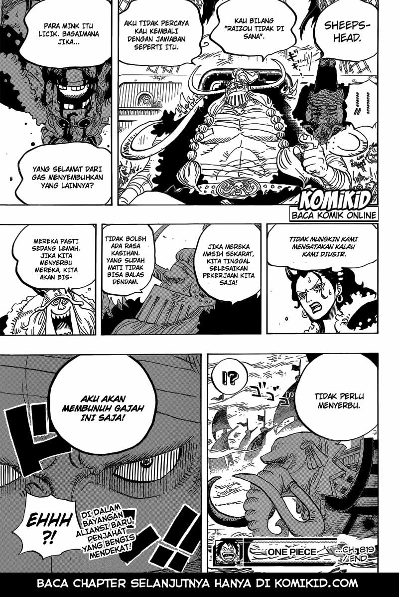 One Piece Chapter 819 momonosuke, putra mahkota klan kouzuki Image 20