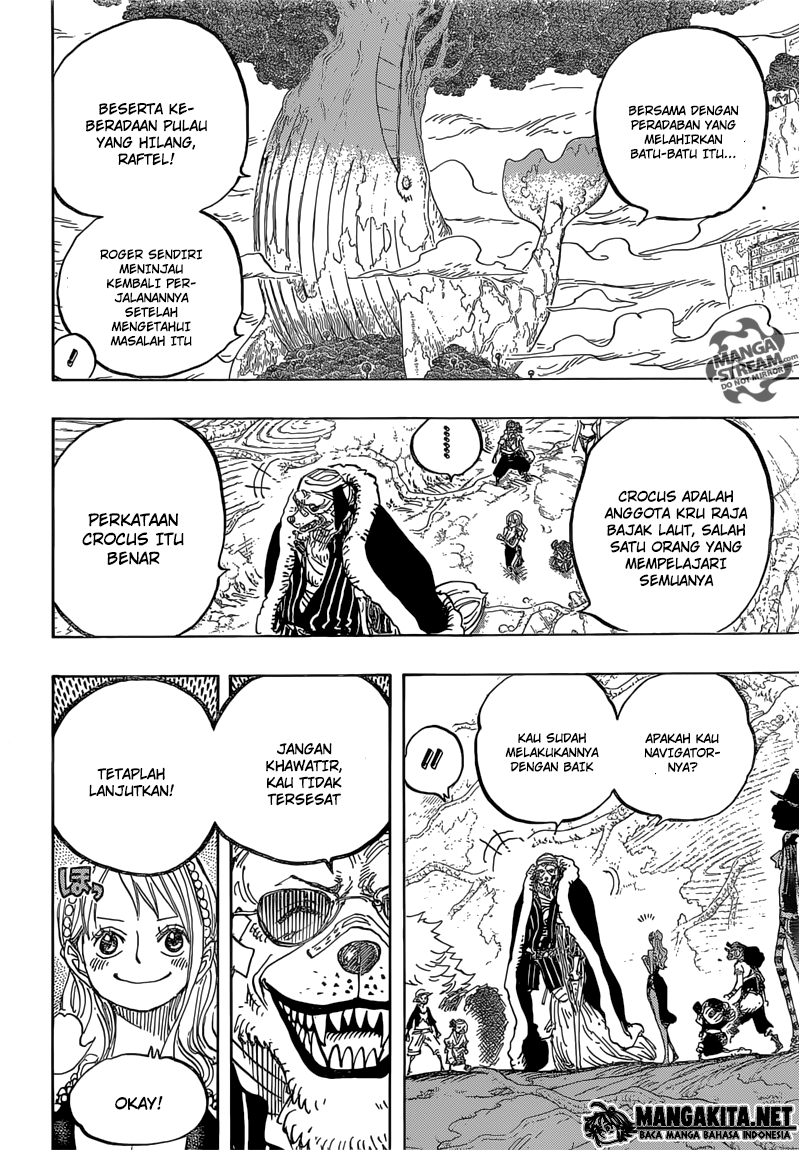 One Piece Chapter 820 anjing dan kucing yang memiliki sejarah Image 10