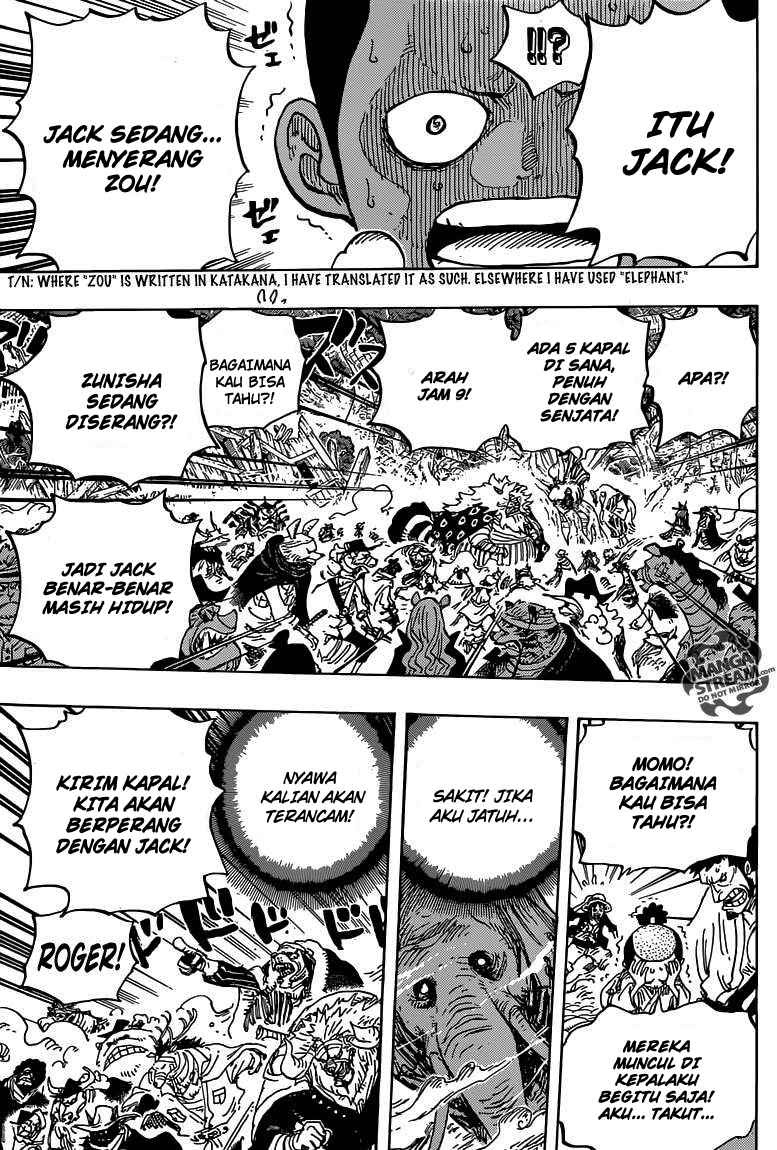 One Piece Chapter 821 mengerti Image 10