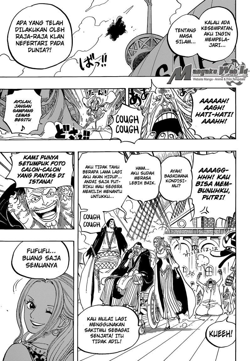 One Piece Chapter 823 pergerakan dunia Image 5