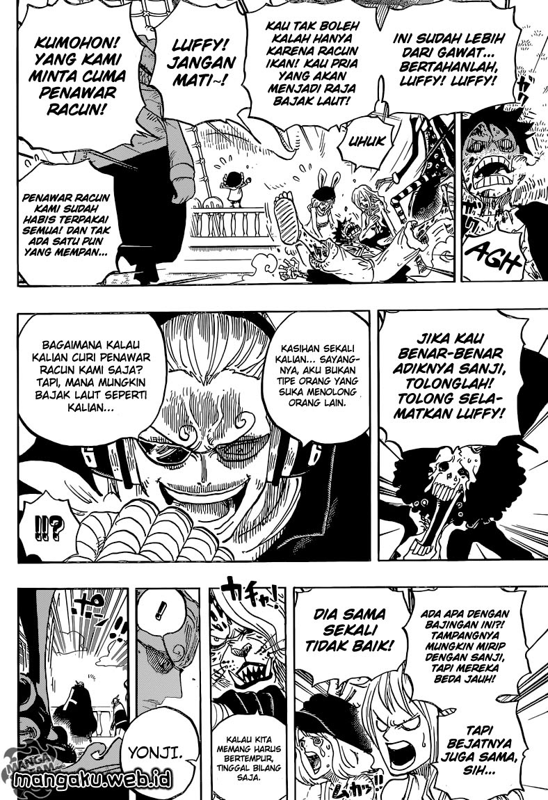 One Piece Chapter 826 ’0 dan 4′ Image 6