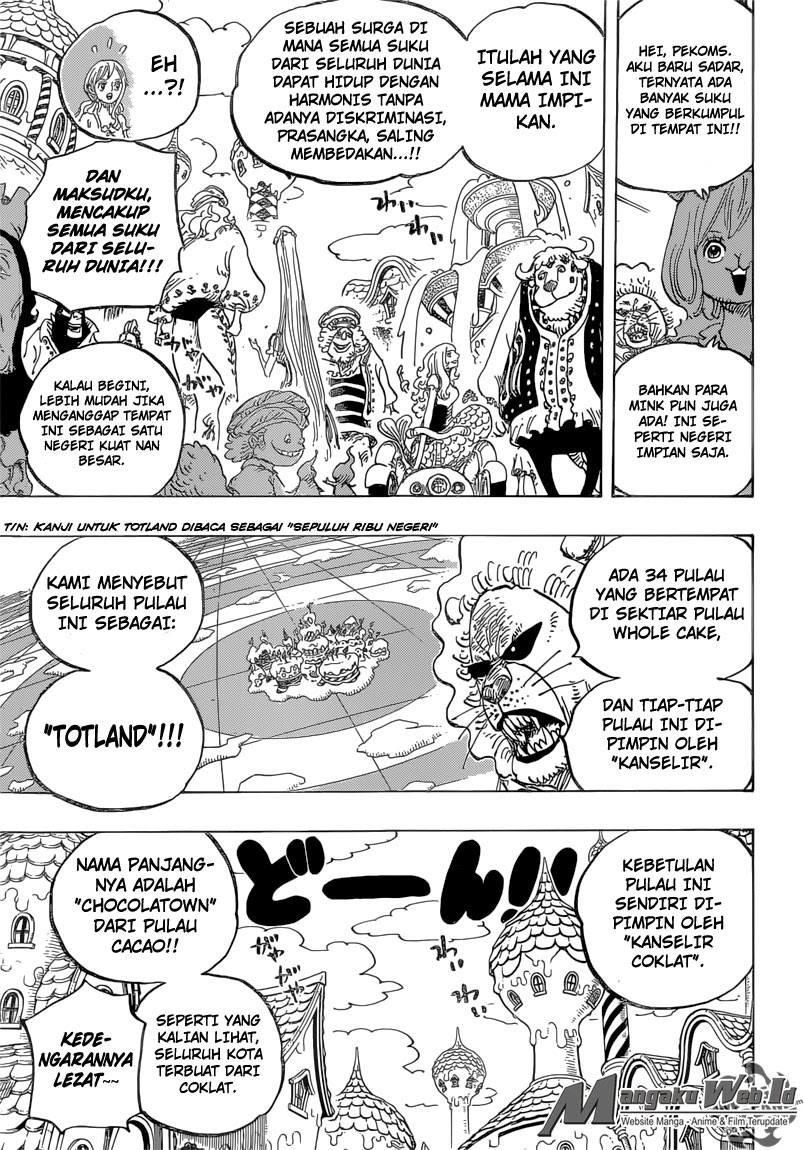 One Piece Chapter 827 totland Image 5