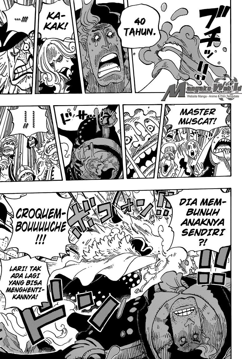 One Piece Chapter 829 – yonkou, bajak laut charlotte linlin Image 12