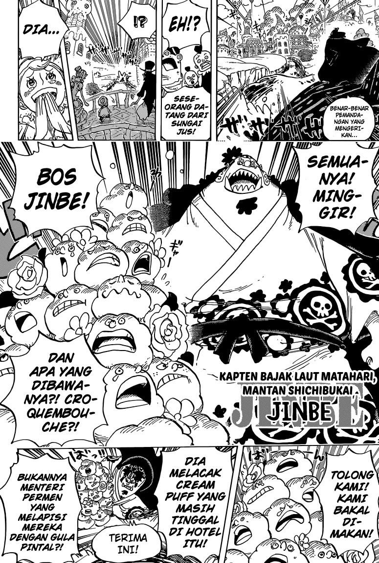 One Piece Chapter 829 – yonkou, bajak laut charlotte linlin Image 13