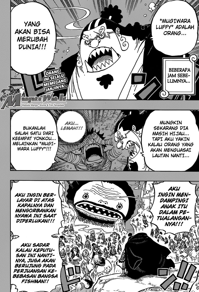 One Piece Chapter 830 – bertaruh padanya Image 2