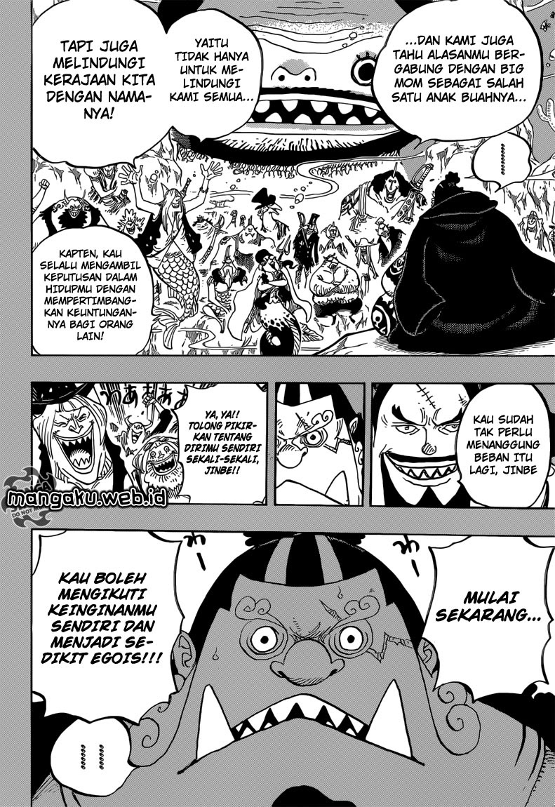One Piece Chapter 830 – bertaruh padanya Image 4