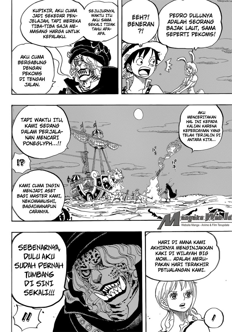 One Piece Chapter 830 – bertaruh padanya Image 12
