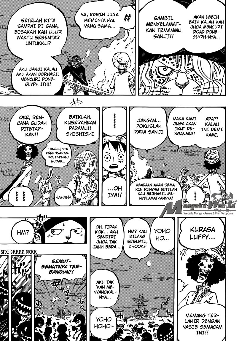 One Piece Chapter 830 – bertaruh padanya Image 15