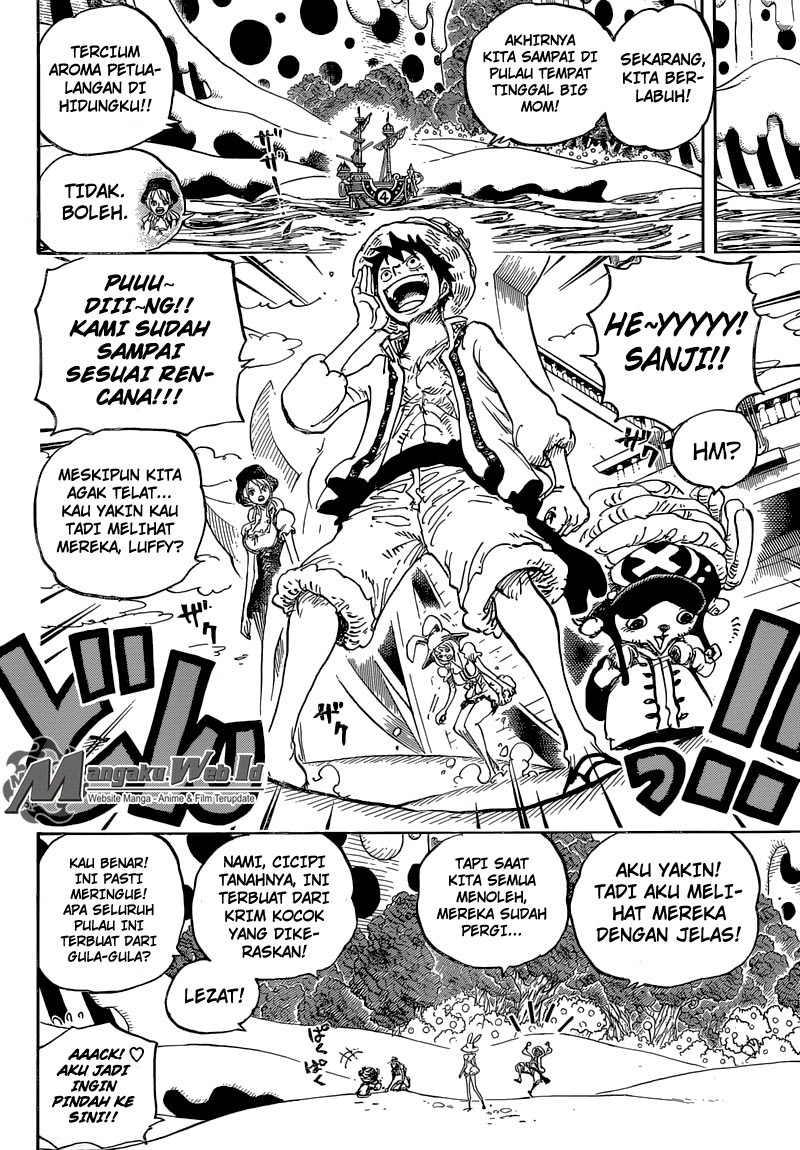 One Piece Chapter 831 – petualangan di hutan misterius Image 4