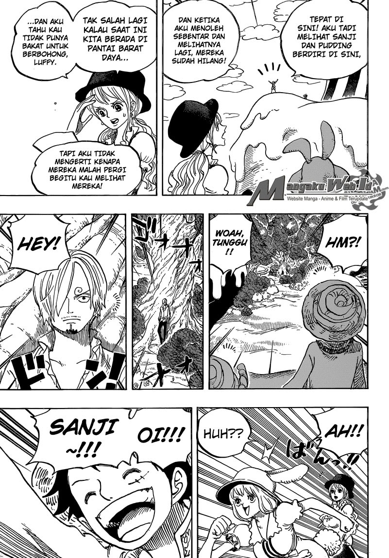 One Piece Chapter 831 – petualangan di hutan misterius Image 5