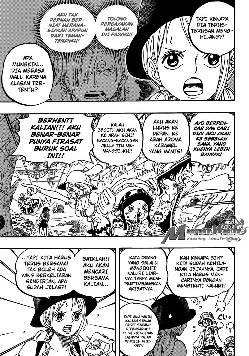 One Piece Chapter 831 – petualangan di hutan misterius Image 7