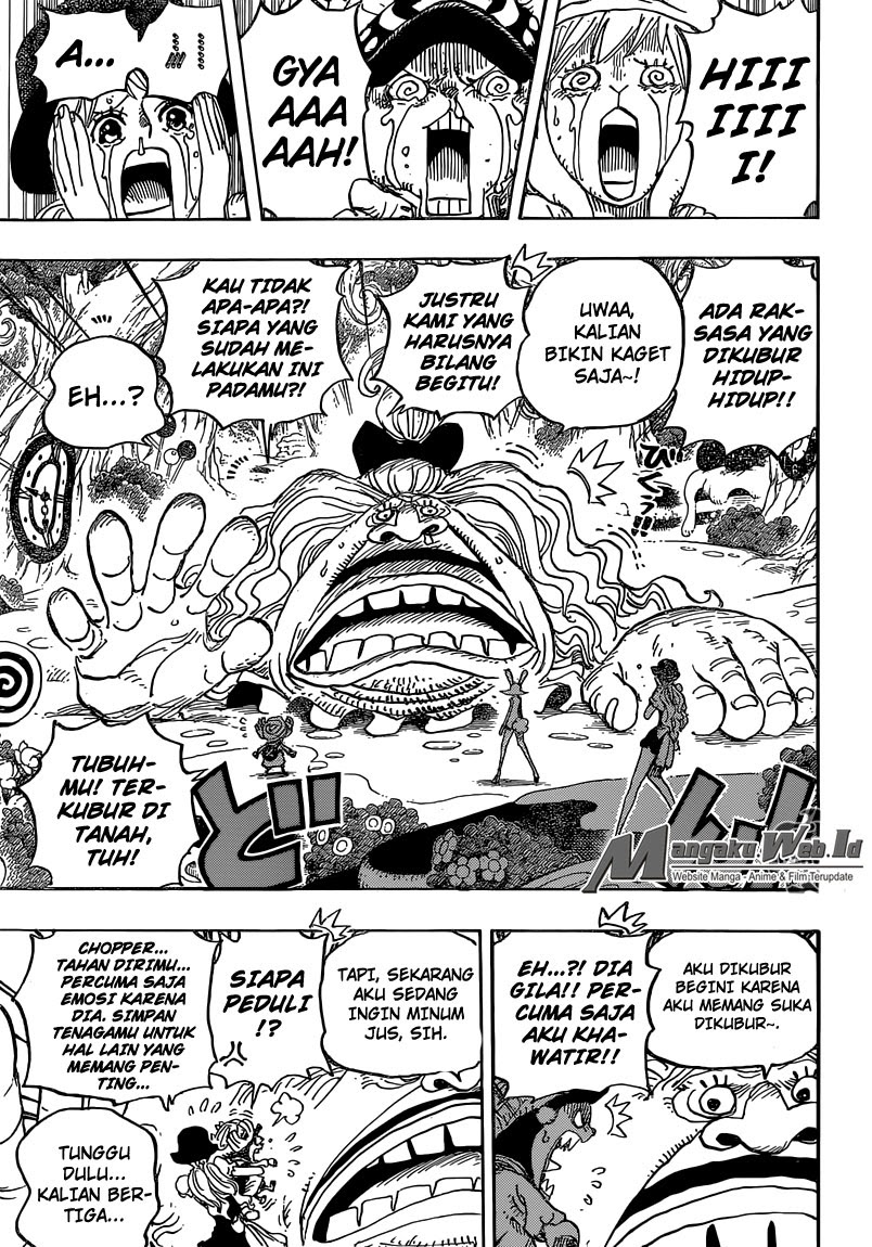 One Piece Chapter 831 – petualangan di hutan misterius Image 15