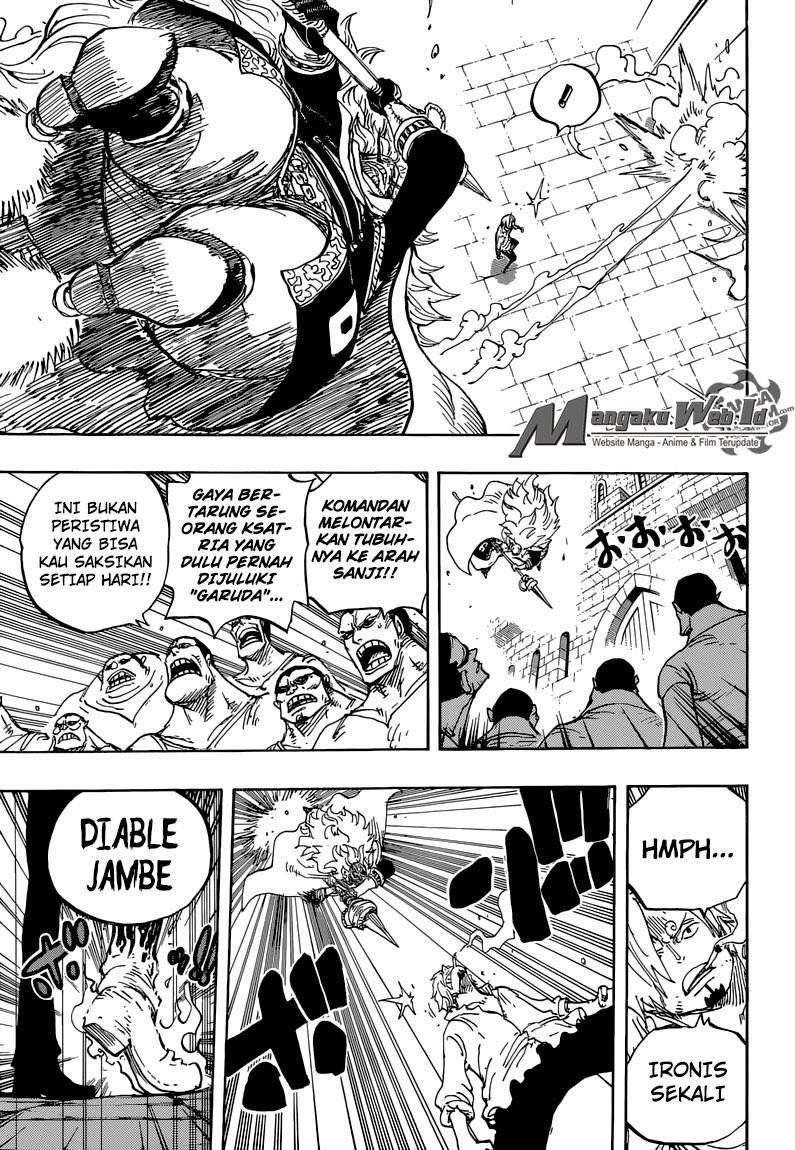 One Piece Chapter 833 – vinsmoke judge Image 10