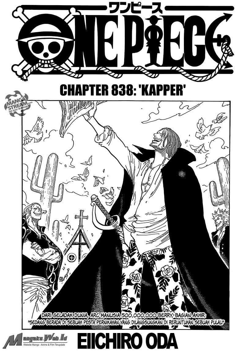 One Piece Chapter 838 – kapper Image 1