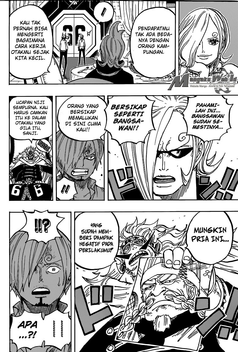 One Piece Chapter 839 – takkan kulupakan hutangku padamu Image 9