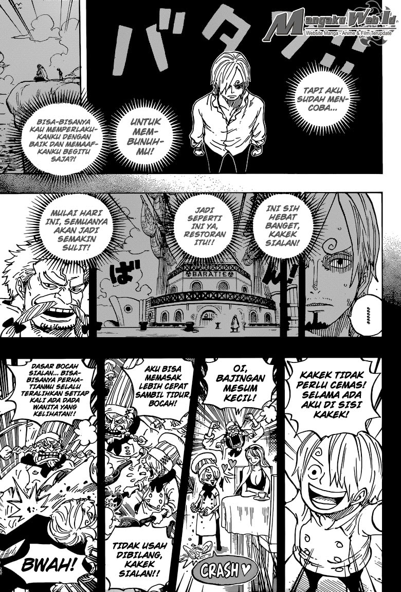 One Piece Chapter 839 – takkan kulupakan hutangku padamu Image 12