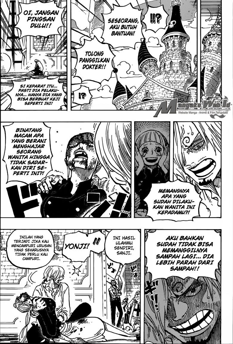 One Piece Chapter 839 – takkan kulupakan hutangku padamu Image 14