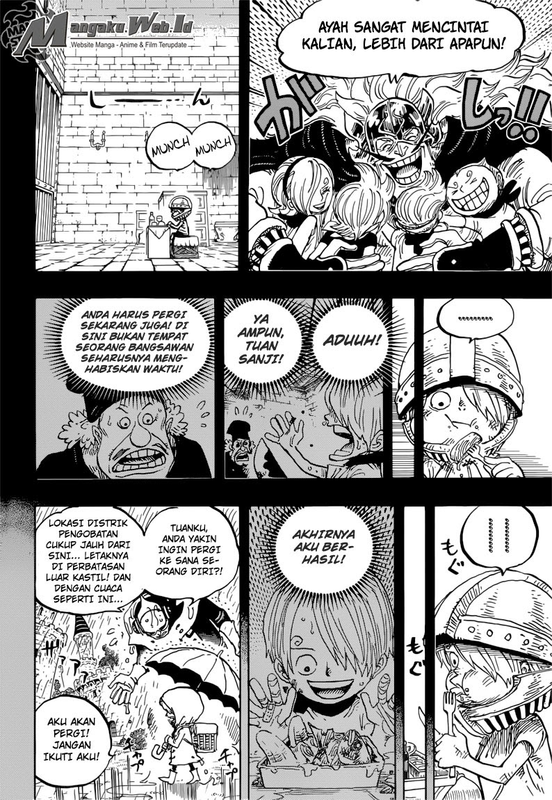 One Piece Chapter 841 – menuju east blue Image 4