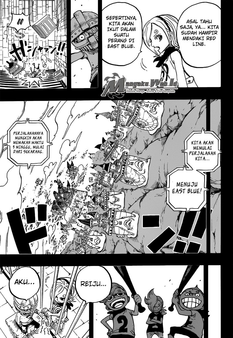 One Piece Chapter 841 – menuju east blue Image 9