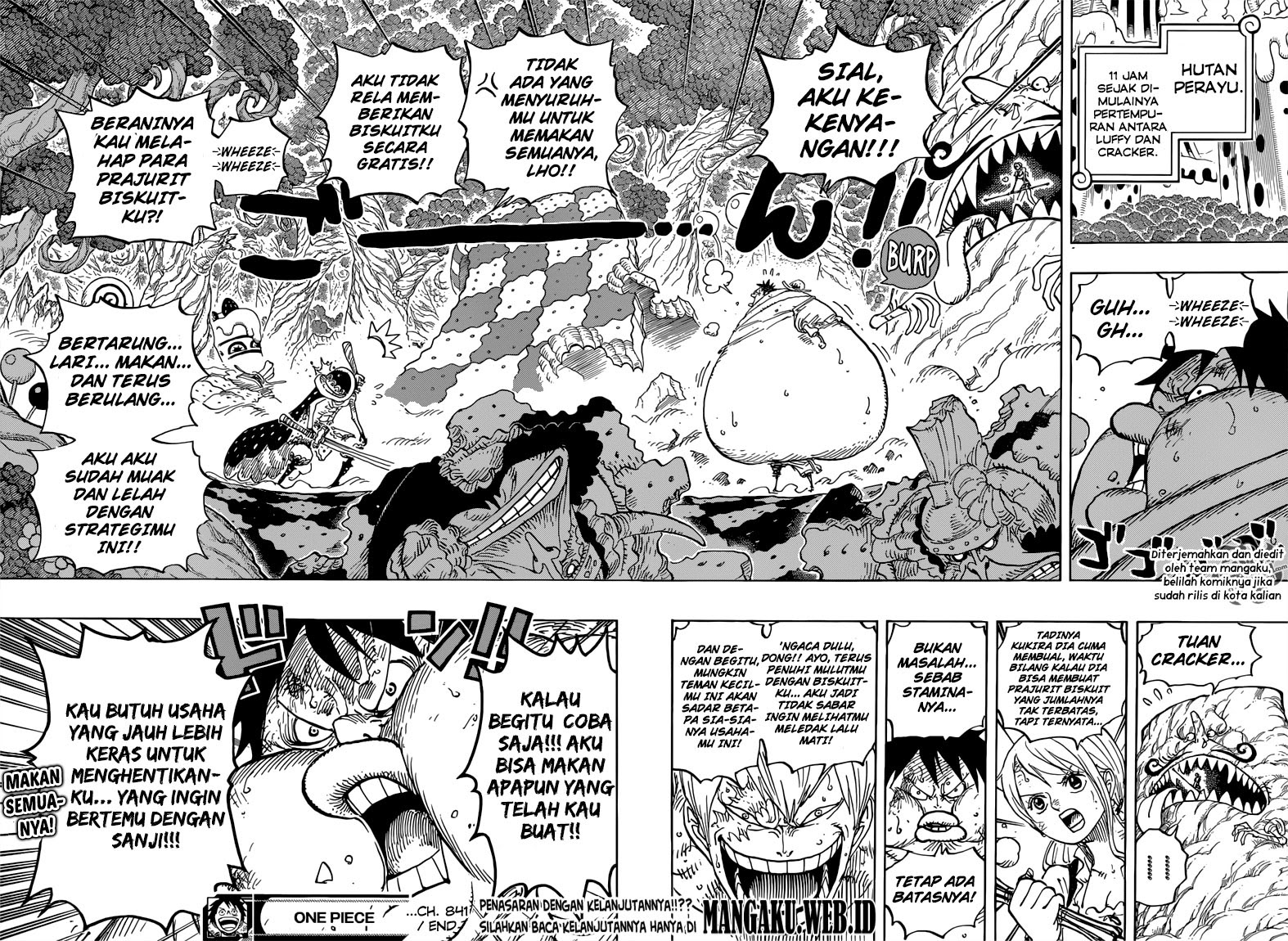 One Piece Chapter 841 – menuju east blue Image 16