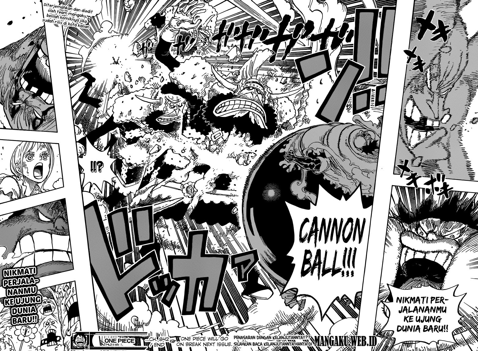 One Piece Chapter 842 – kekuatan kekenyangan Image 13