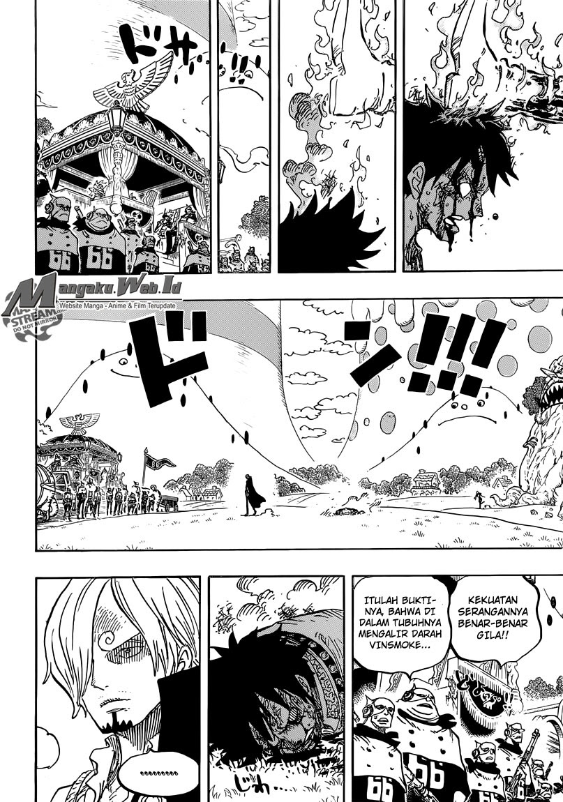 One Piece Chapter 844 – luffy vs sanji Image 12