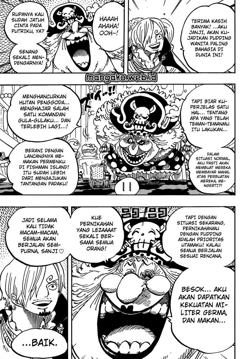 One Piece Chapter 846 – pertahanan telur Image 11