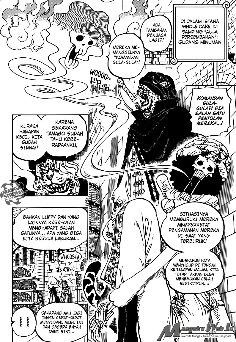 One Piece Chapter 846 – pertahanan telur Image 15