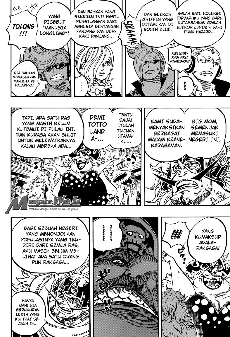 One Piece Chapter 847 – luffy dan big mom Image 6