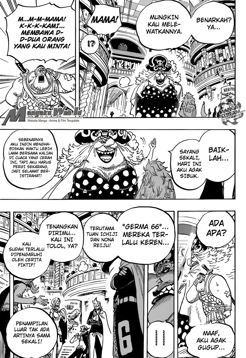 One Piece Chapter 847 – luffy dan big mom Image 7