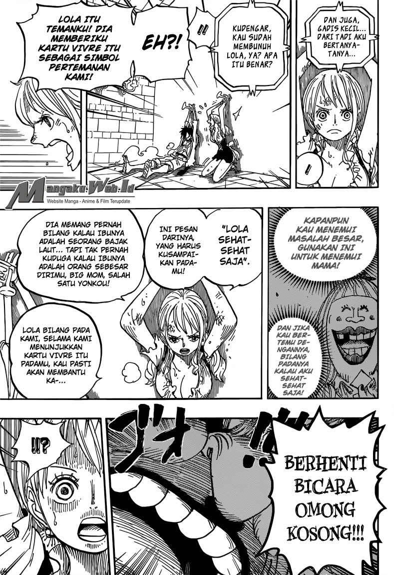 One Piece Chapter 847 – luffy dan big mom Image 13