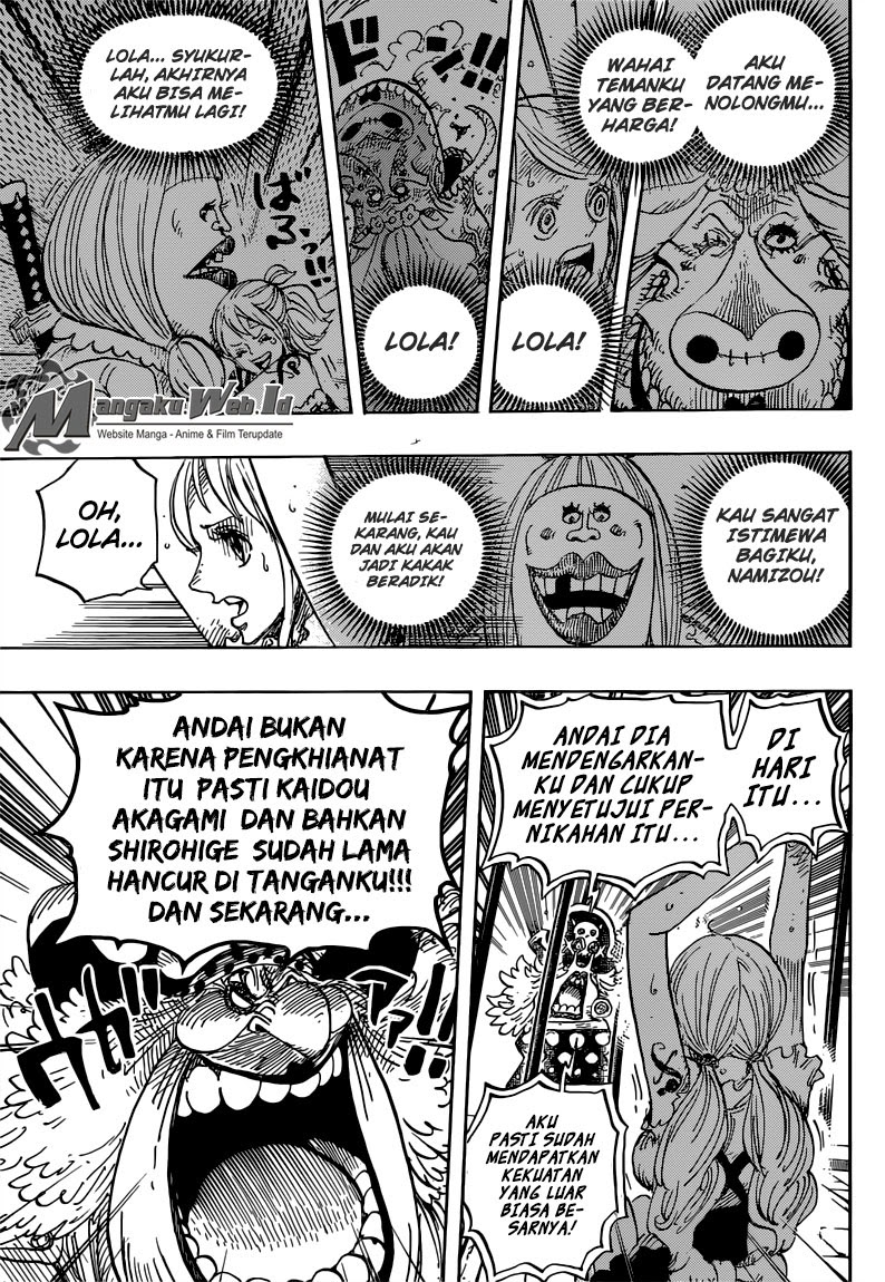 One Piece Chapter 847 – luffy dan big mom Image 15