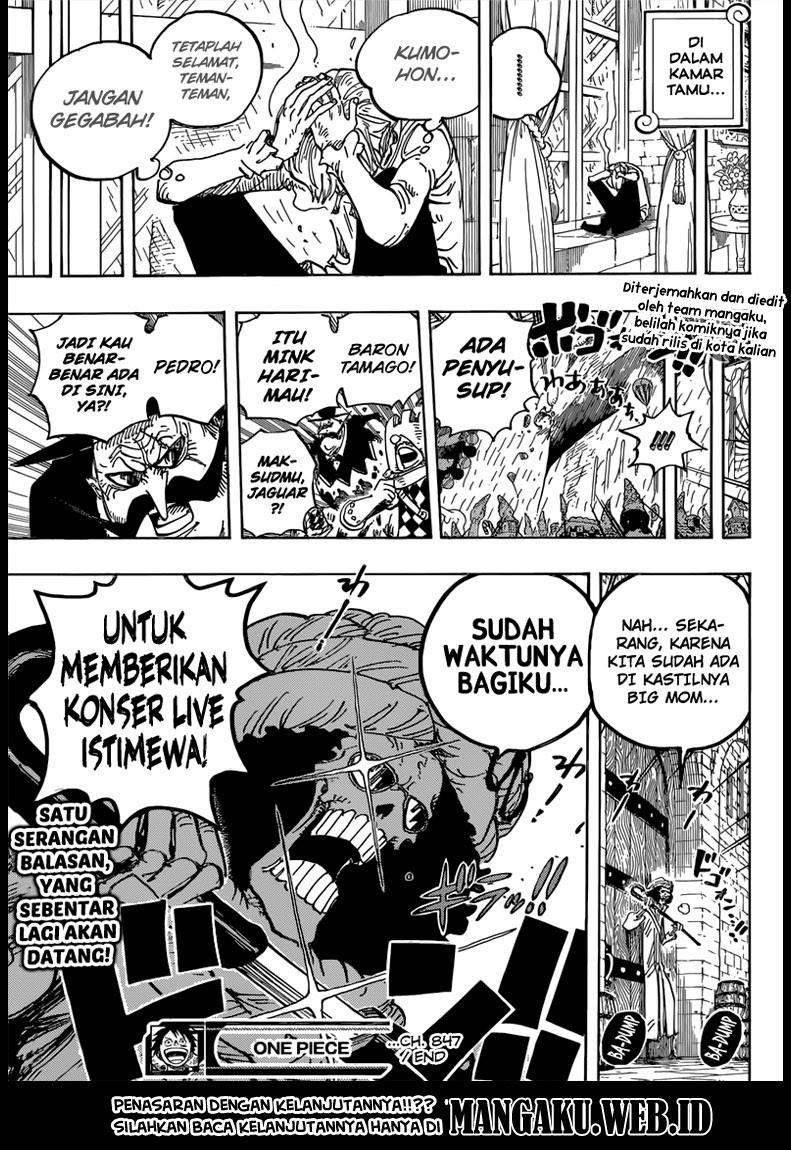 One Piece Chapter 847 – luffy dan big mom Image 17