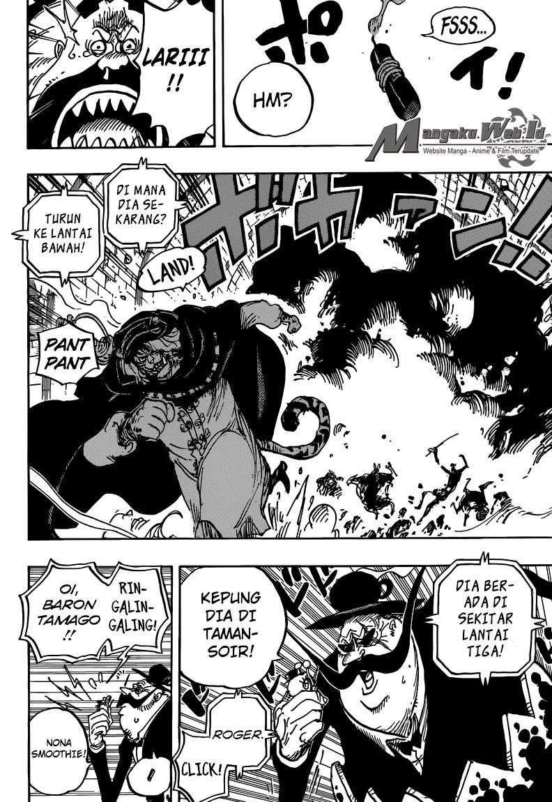 One Piece Chapter 848 – selamat tinggal Image 9