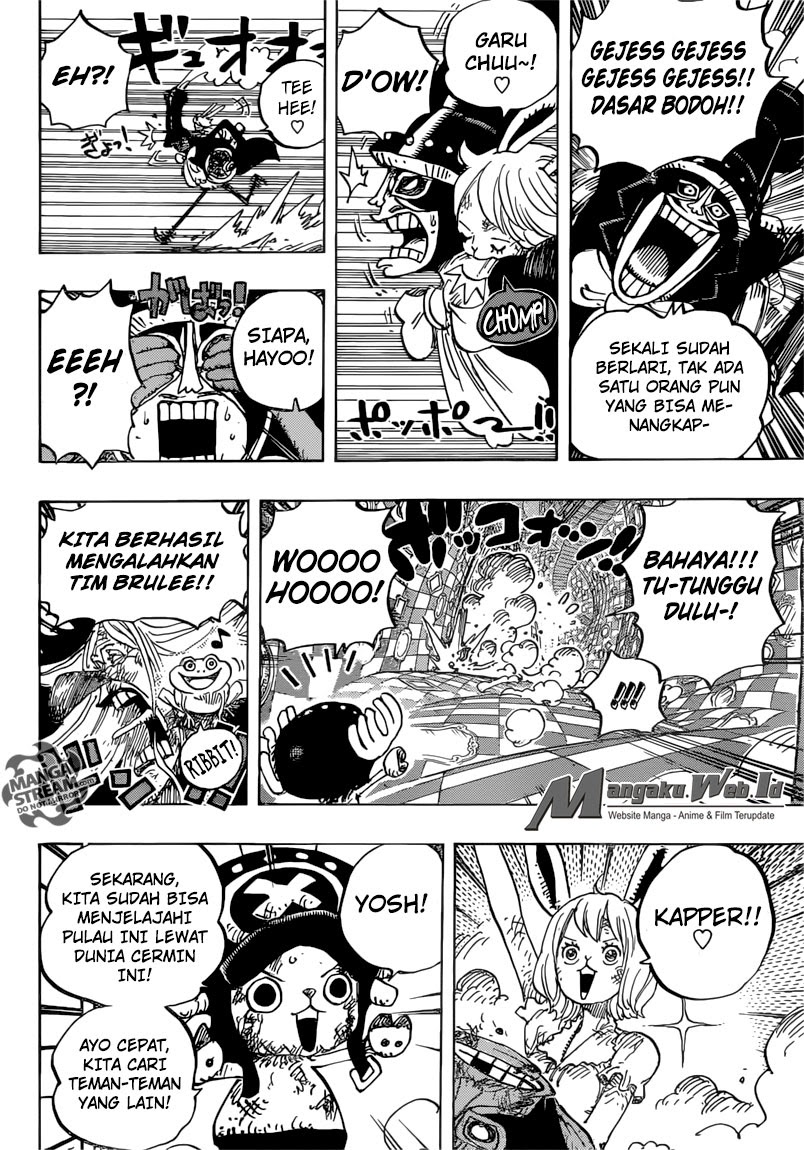 One Piece Chapter 849 – kapper di dunia cermin Image 10