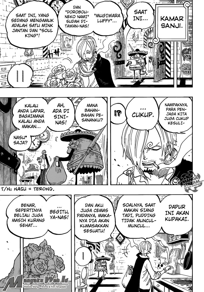 One Piece Chapter 849 – kapper di dunia cermin Image 11