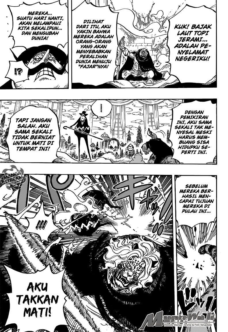 One Piece Chapter 850 – secercah harapan Image 12