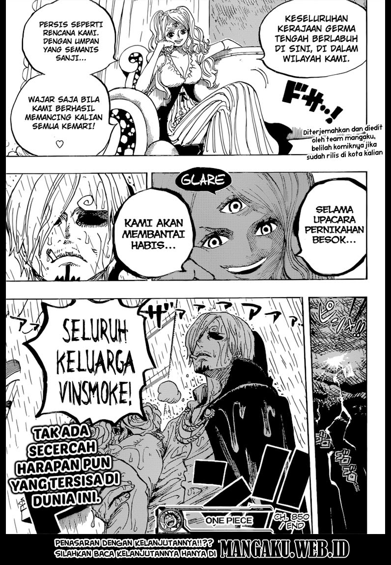 One Piece Chapter 850 – secercah harapan Image 18