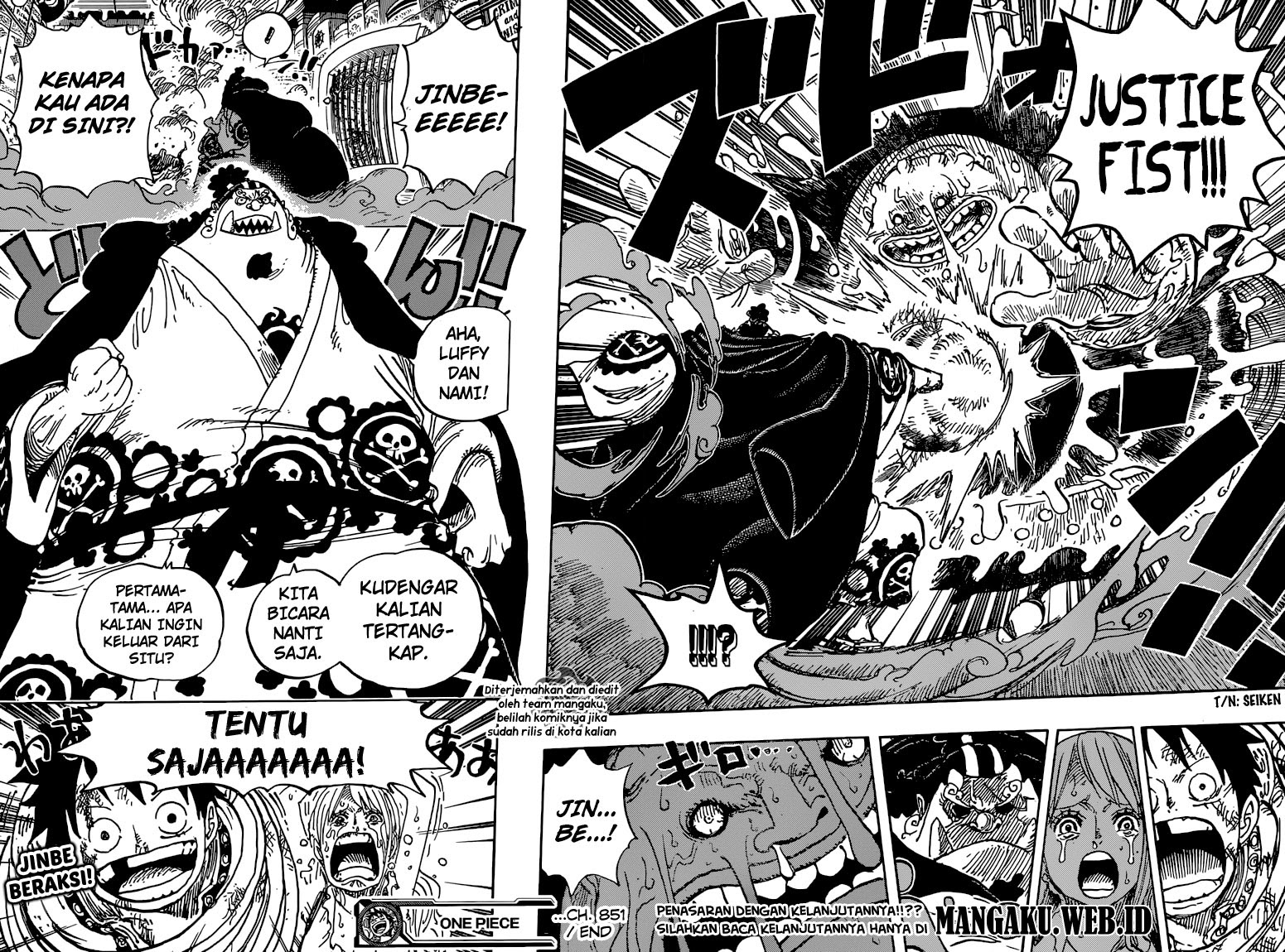 One Piece Chapter 851 – ujung permasalahan Image 16
