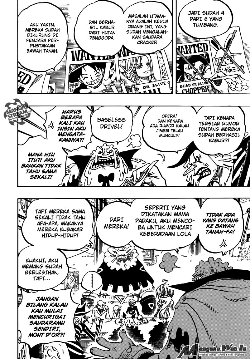 One Piece Chapter 854 – apa yang sudah kulakukan Image 12