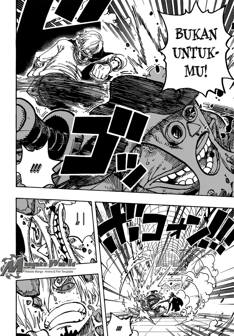 One Piece Chapter 854 – apa yang sudah kulakukan Image 16