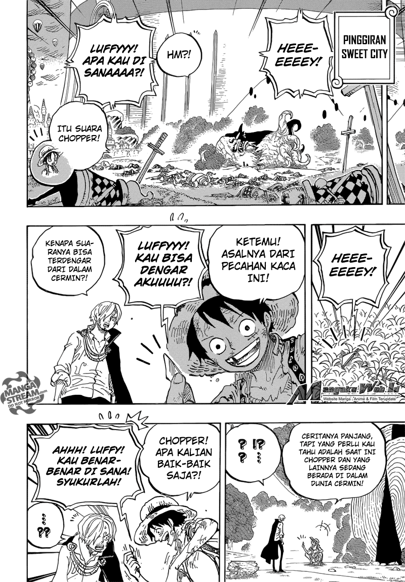 One Piece Chapter 857 – pembohong Image 4