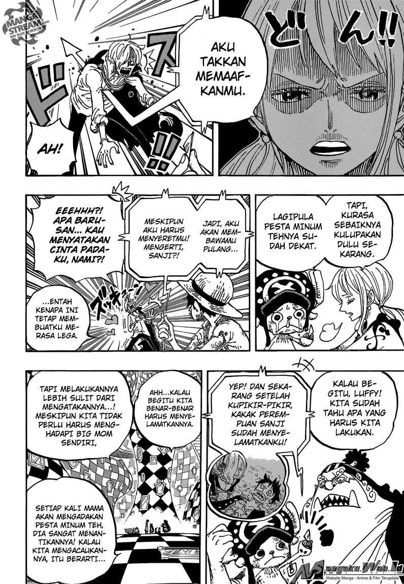 One Piece Chapter 857 – pembohong Image 8