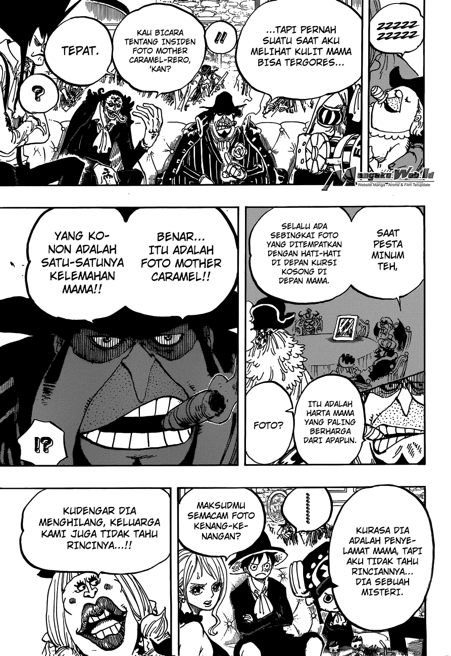 One Piece Chapter 859 – rencana pembunuhan yonkou Image 6