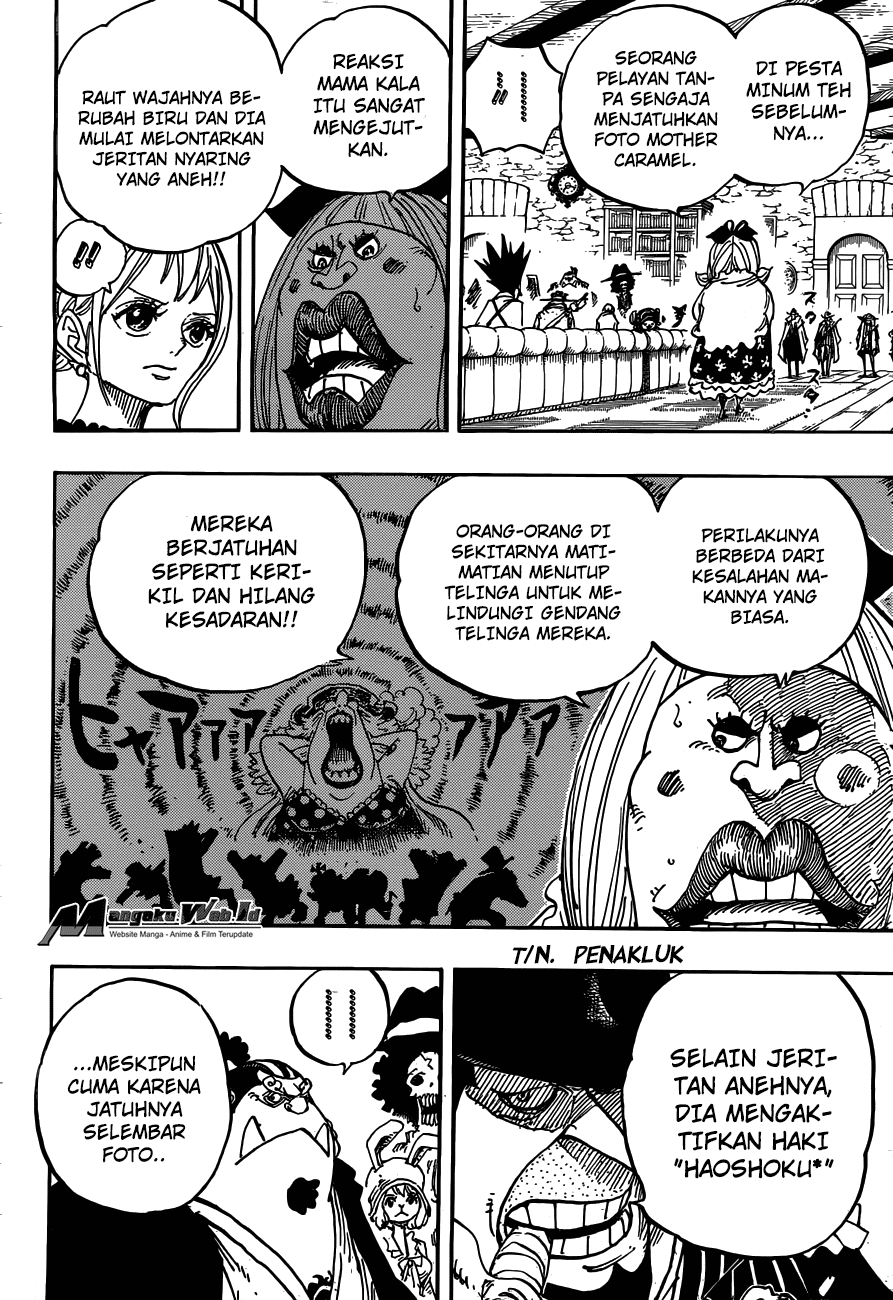 One Piece Chapter 859 – rencana pembunuhan yonkou Image 7